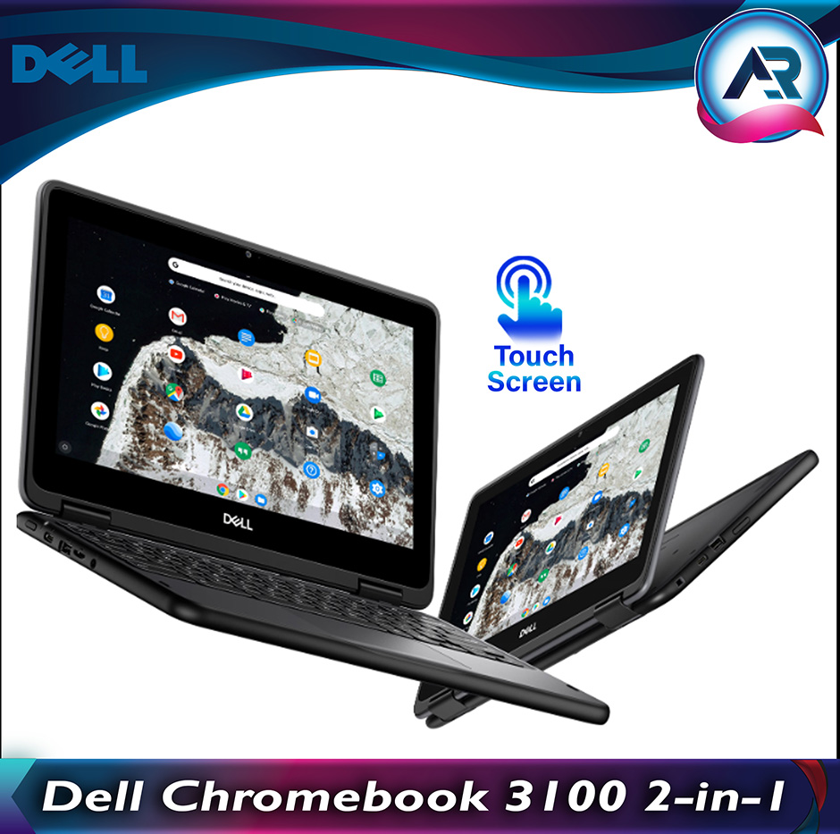 DELL CHROMEBOOK 3100 2-IN-1 4GB RAM, 16GB SSD, WIFI, W CAM, 11.6