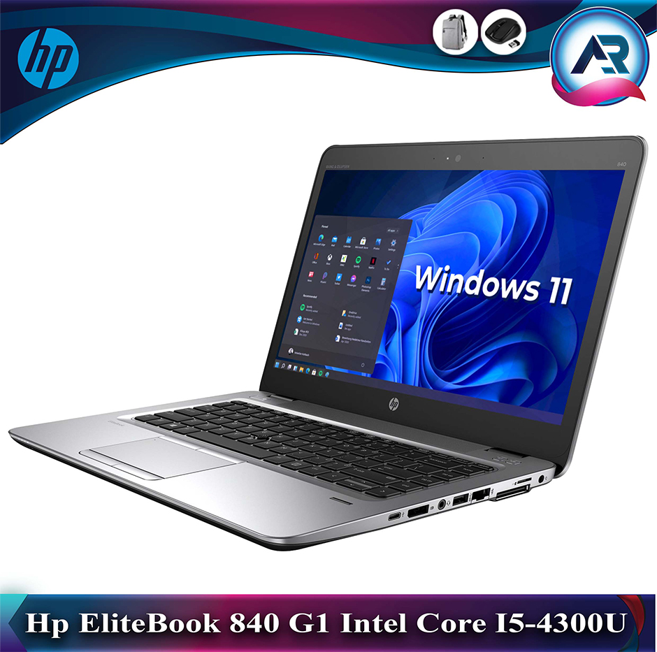 HP ELITEBOOK 840 G1 I5 4300U (4TH GENERATION) 8GB DDR3L, 256GB SSD