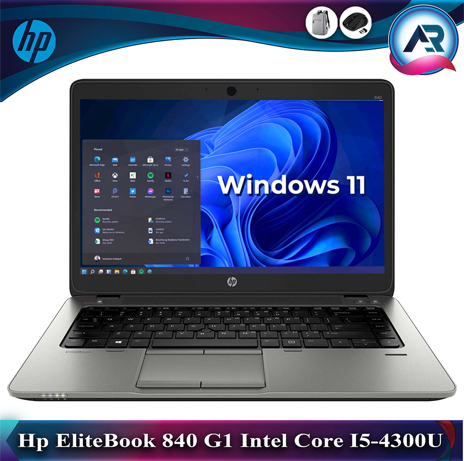 HP ELITEBOOK 840 G1 I5 4300U (4TH GENERATION) 8GB DDR3L, 256GB SSD